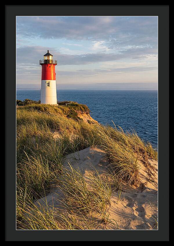 Nauset Light At Golden Hour