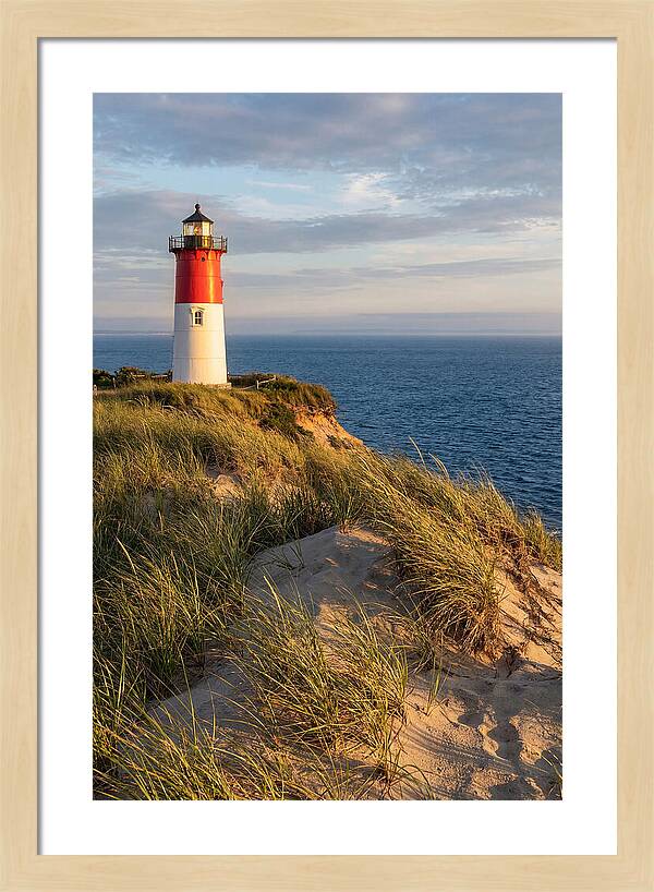 Nauset Light At Golden Hour