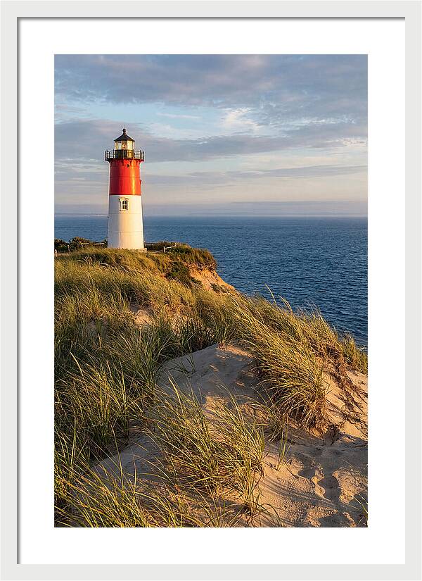 Nauset Light At Golden Hour