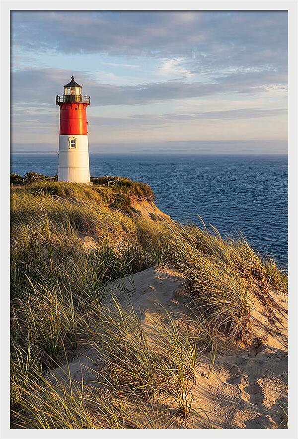 Nauset Light At Golden Hour