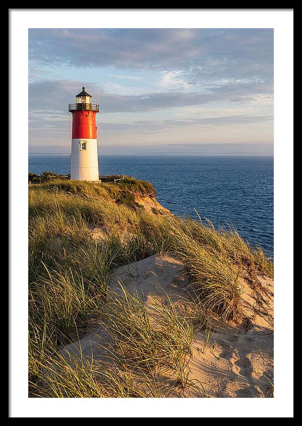 Nauset Light At Golden Hour