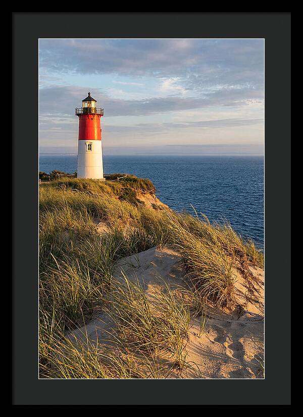 Nauset Light At Golden Hour