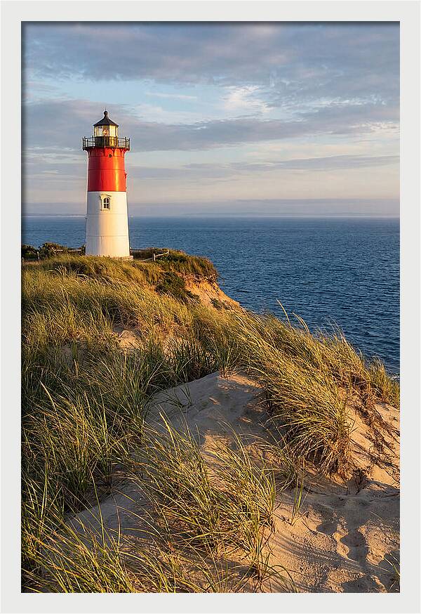 Nauset Light At Golden Hour