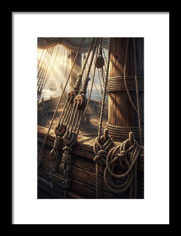 Nautical Knots And Rigging