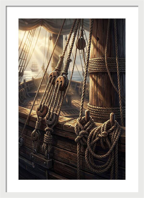 Nautical Knots And Rigging