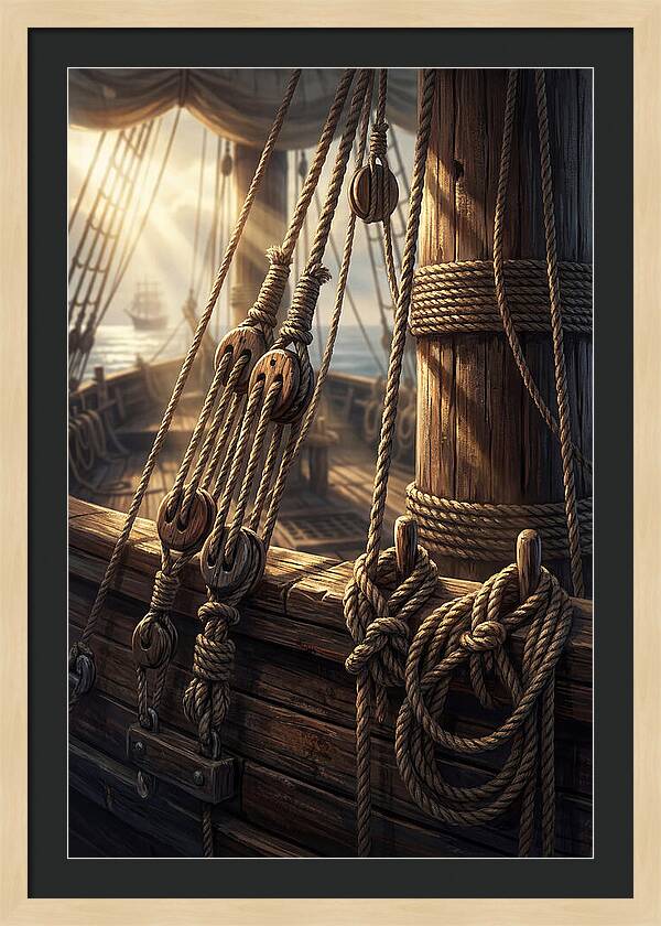 Nautical Knots And Rigging