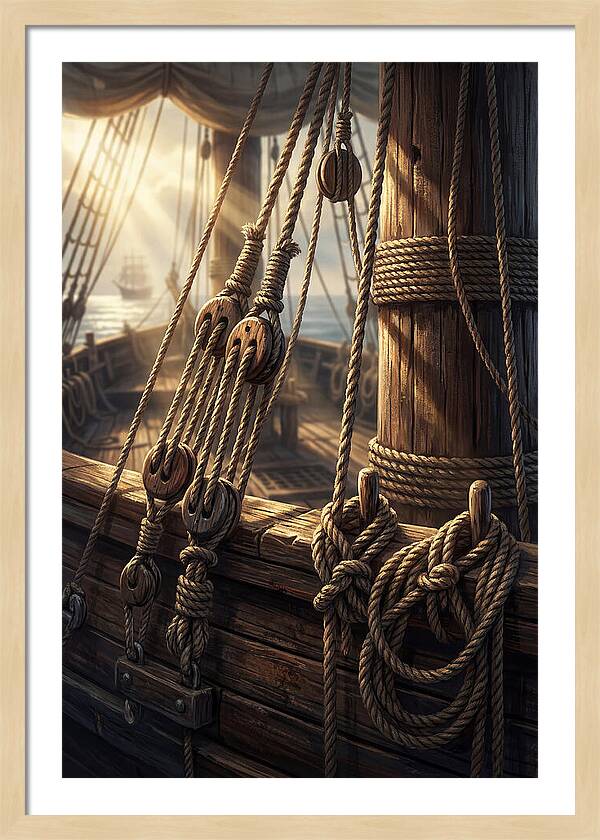 Nautical Knots And Rigging