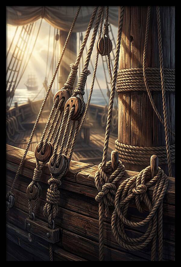 Nautical Knots And Rigging
