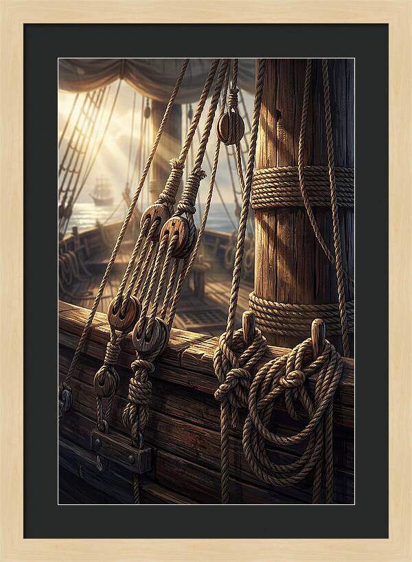 Nautical Knots And Rigging