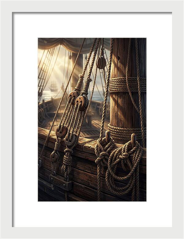 Nautical Knots And Rigging