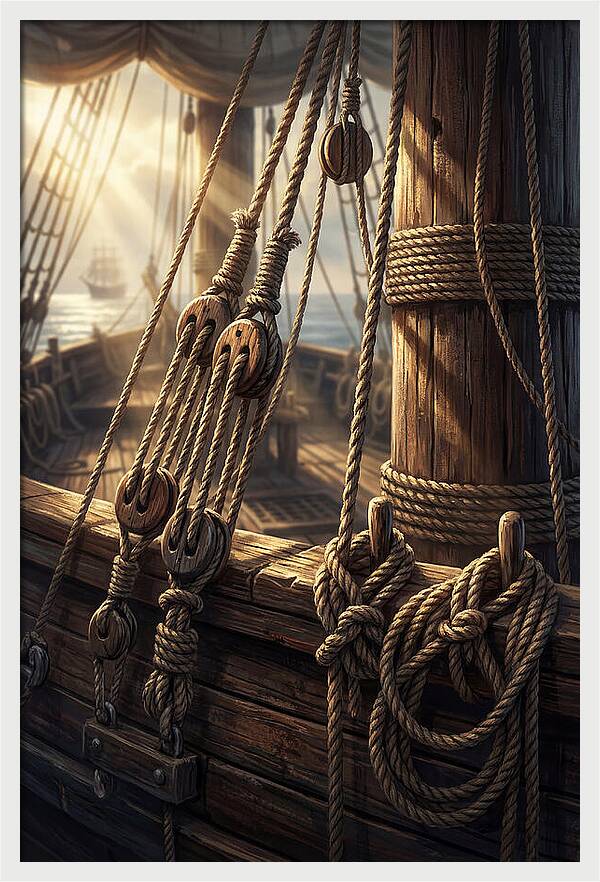 Nautical Knots And Rigging