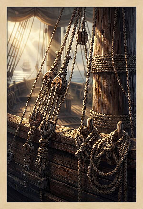 Nautical Knots And Rigging