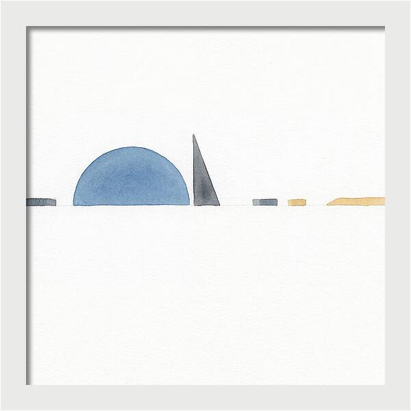 Nautical Minimalism In Blue