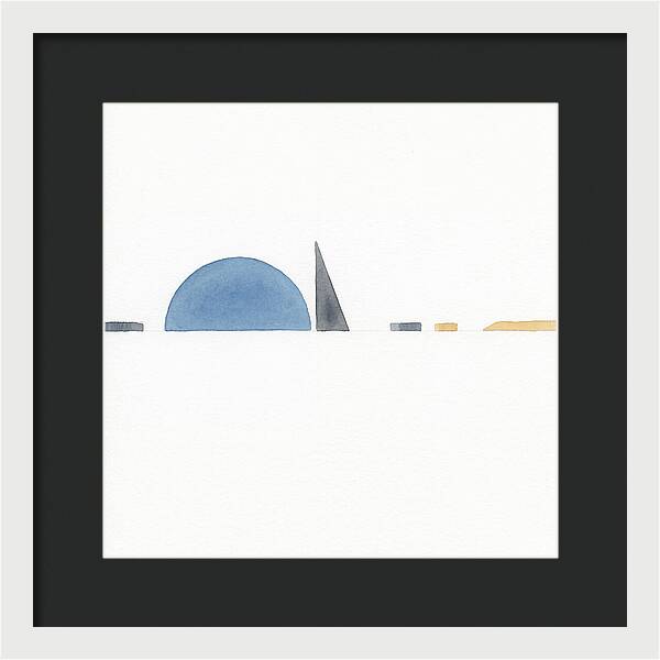 Nautical Minimalism In Blue