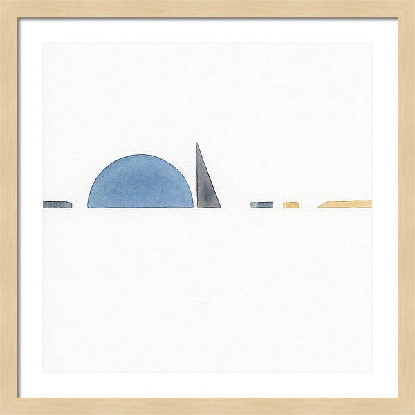 Nautical Minimalism In Blue