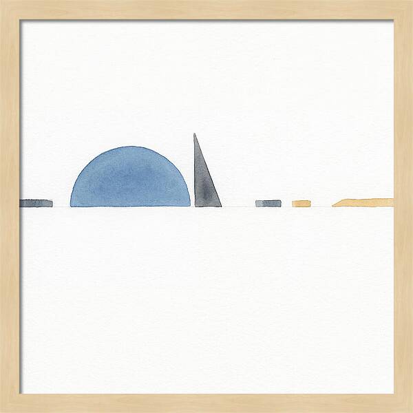 Nautical Minimalism In Blue