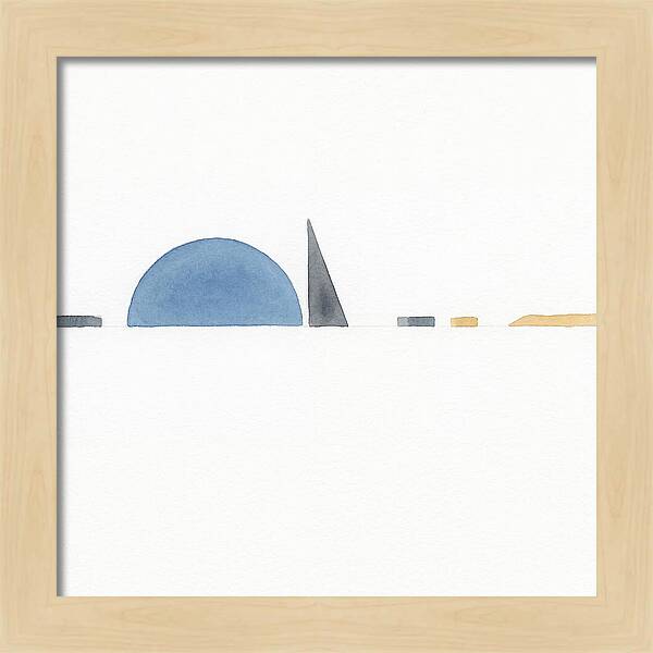 Nautical Minimalism In Blue