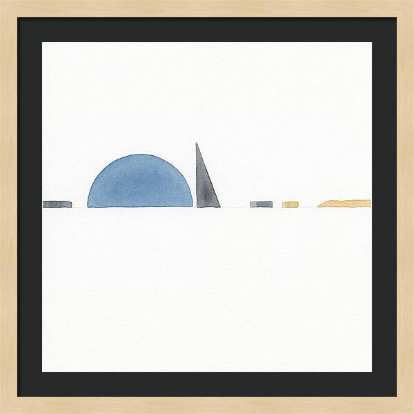 Nautical Minimalism In Blue