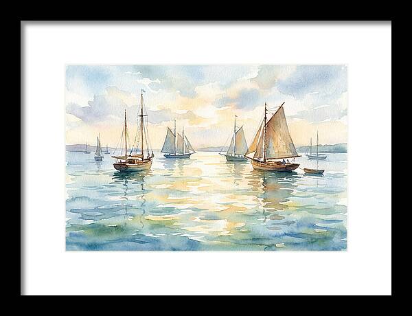 Nautical Serenity At Dusk