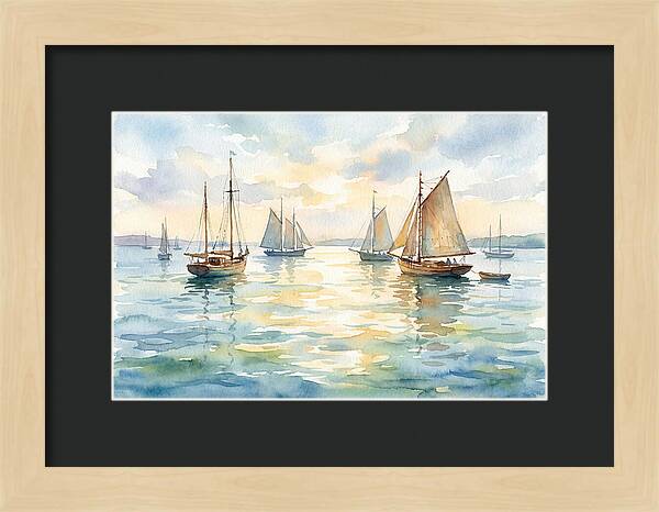 Nautical Serenity At Dusk