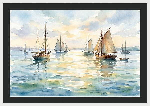 Nautical Serenity At Dusk