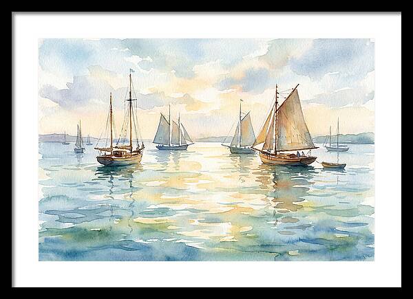 Nautical Serenity At Dusk