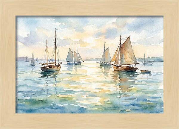 Nautical Serenity At Dusk