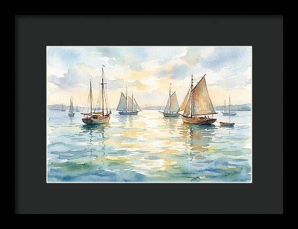 Nautical Serenity At Dusk