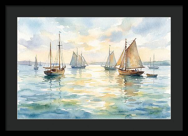 Nautical Serenity At Dusk