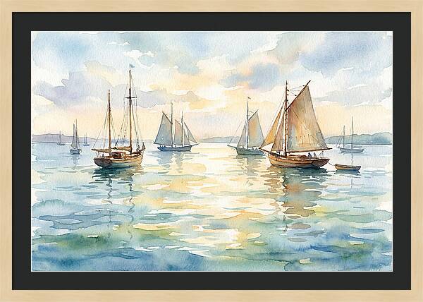 Nautical Serenity At Dusk