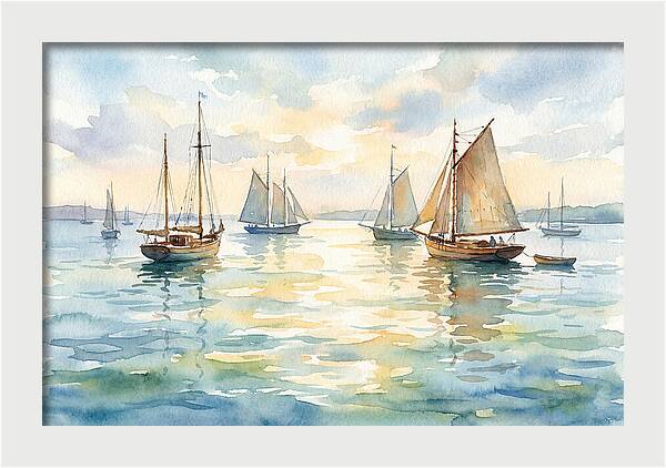 Nautical Serenity At Dusk