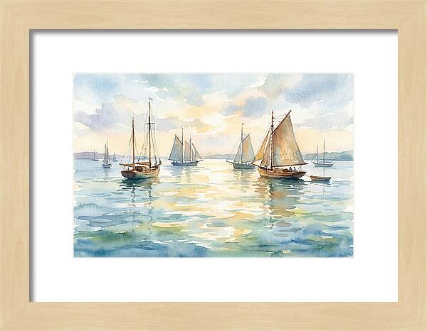 Nautical Serenity At Dusk