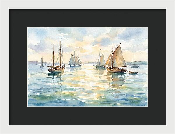 Nautical Serenity At Dusk
