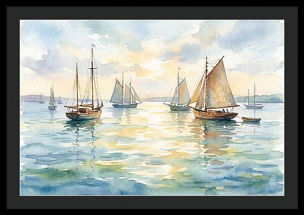 Nautical Serenity At Dusk
