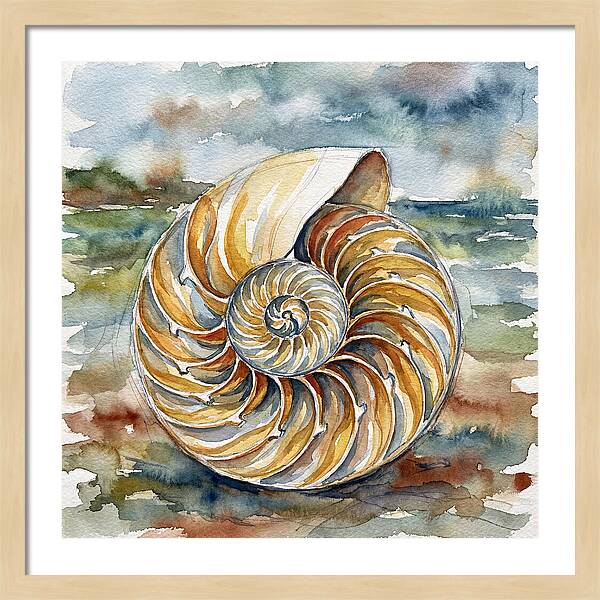 Nautilus Shell Serenity
