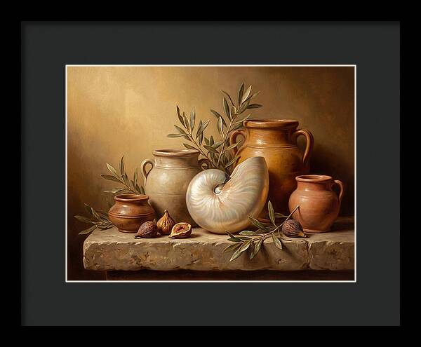 Nautilus Still Life Composition