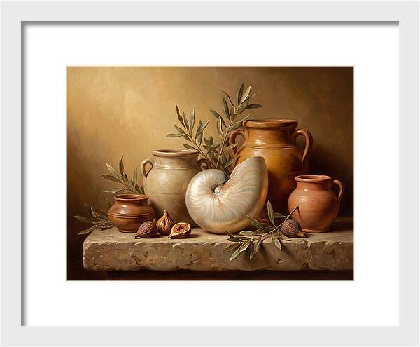 Nautilus Still Life Composition