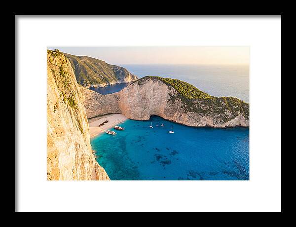 Navagio Beach From Above