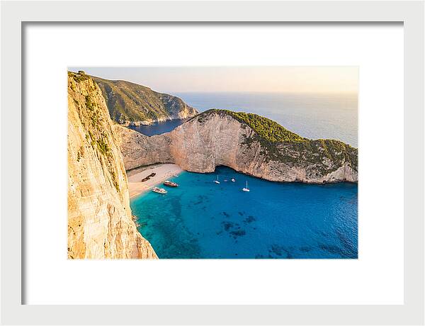 Navagio Beach From Above