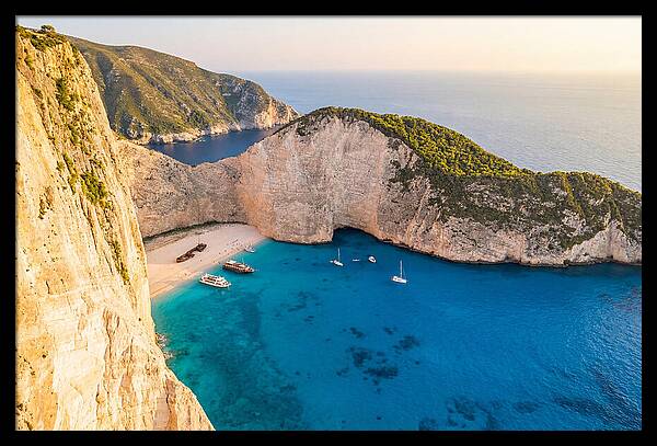 Navagio Beach From Above