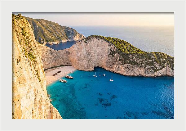 Navagio Beach From Above
