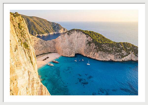 Navagio Beach From Above