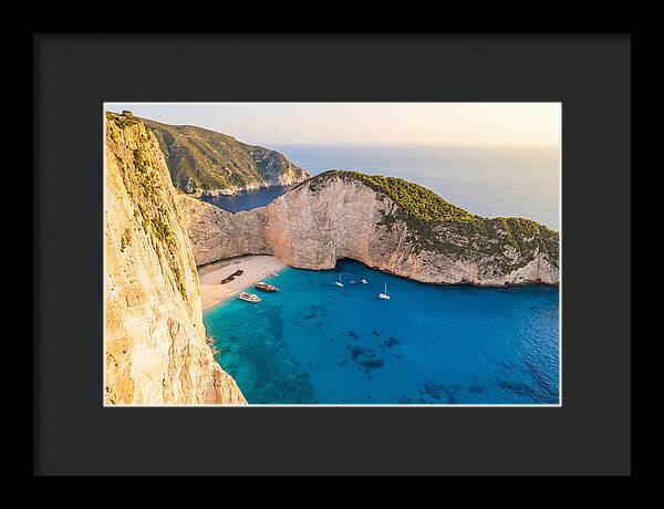 Navagio Beach From Above