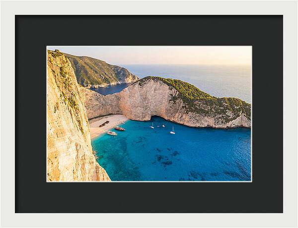 Navagio Beach From Above