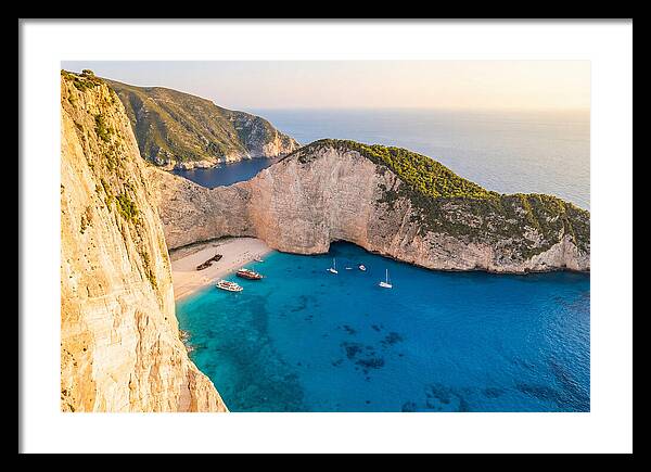 Navagio Beach From Above