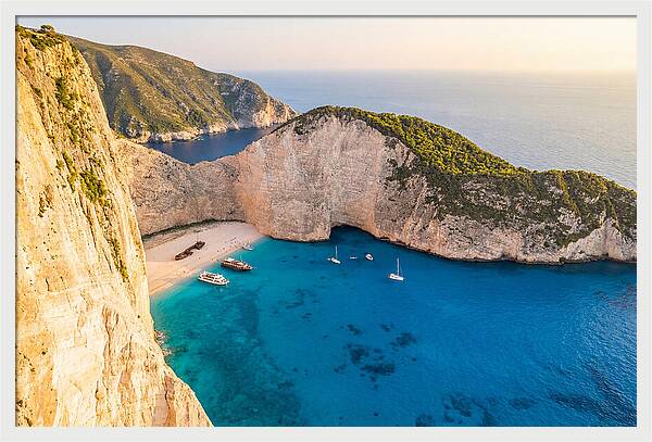 Navagio Beach From Above