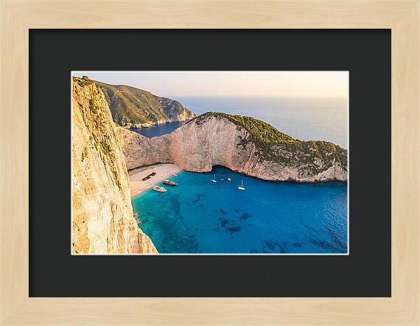 Navagio Beach From Above