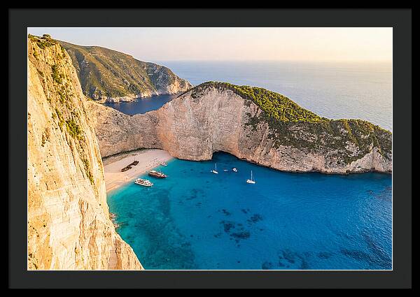 Navagio Beach From Above