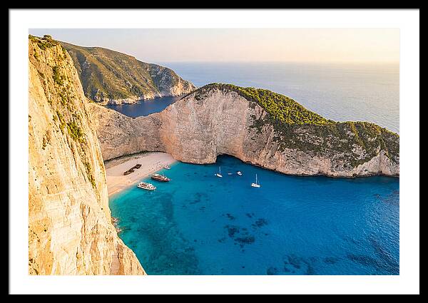 Navagio Beach From Above