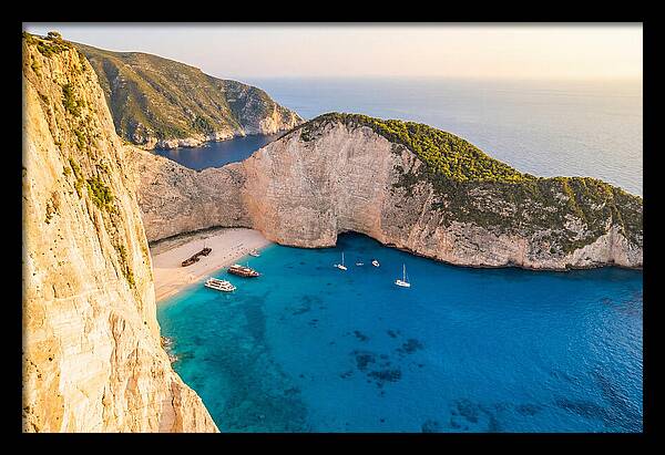 Navagio Beach From Above